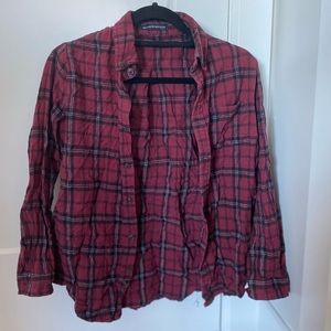 Brandy Melville Flannel Button Down